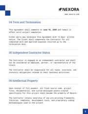 Freelance Programmer Contract Template - page 3