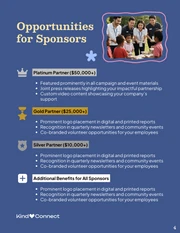 Nonprofit Organization Sponsorship Proposal - page 4