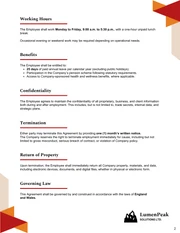 Operations Coordinator Contract Template - Página 2