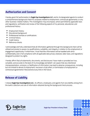 Background Check Authorization Form Template - Pagina 3