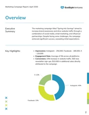 Marketing Campaign Report Template - Página 2