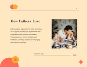 Light Yellow Round Father's Day Presentation - page 3