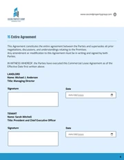 Commercial Lease Contract Template - Página 6