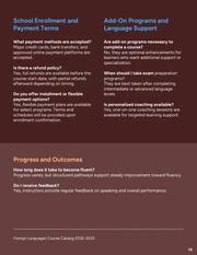 Foreign Languages Course Catalog - صفحة 14