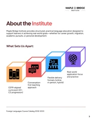 Foreign Languages Course Catalog - صفحة 3