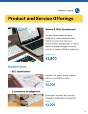 Company Catalog Template - صفحة 4