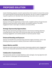 Event Sponsorship Proposal Template - page 5