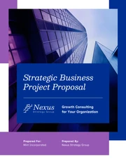 Business Project Proposal Template - صفحة 1