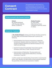 Consent Contract Template - Página 1