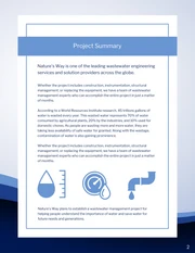 Waste Water Treatment Project Plan - Page 2