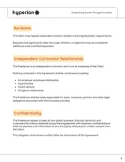 Freelance Job Contract Template - Página 4
