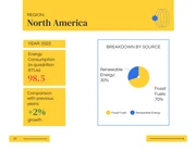 Yellow and Blue Visual Charts Presentation - page 2