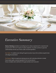 Catering Proposal Template - page 2