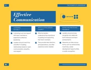 Simple Elegant Yellow and Blue Leadership Presentation - Seite 4