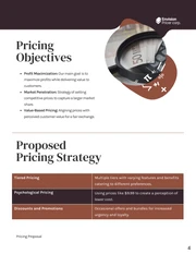 Brown And White Minimalist Pricing Proposal - صفحة 4