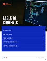 Software Catalog Template - Página 2