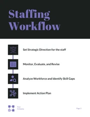 Black And Purple Modern Futuristic Company Staffing Plans - Page 5