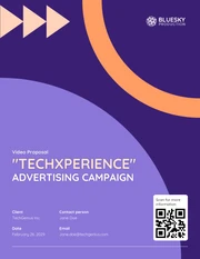 Advertising Campaign Video Proposal Template - Página 1