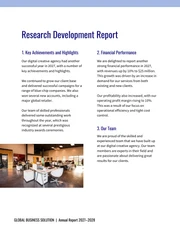 Digital Annual Report Template - Page 4