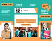 Study Abroad Opportunities Gate-Fold Brochure - Page 1