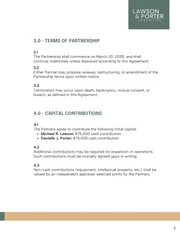 General Partnership Agreement Template - Página 2