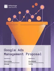 Google Ads Proposal Template - صفحة 1