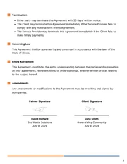 Waste Management Contract Template - Seite 3