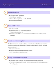 Dog Breeding Contract Template - صفحة 2