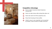 White and Red Airbnb Pitch Deck Template - Page 6