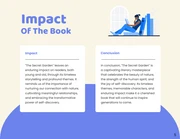Beige and Blue Book Report Education Presentation - Page 5