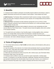 Gym Employment Contract Template - Pagina 2