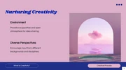 Blue Pink Aesthetic 3D Art Creative Presentation - Page 3