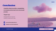 Blue Pink Aesthetic 3D Art Creative Presentation - Page 5
