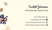 Payful Cute Babysitting Business Card - Page 2
