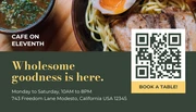 Dark Green And Yellow Modern Luxury Restaurant Business Card - Seite 1