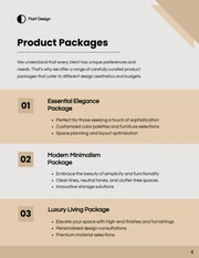 Cream and Brown Design Proposal - Page 4