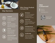 Brown Minimalist Product Tri-fold Brochure - Page 2