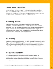 Small Business Marketing Plan Template - Page 5