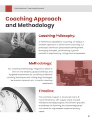 Performance Coaching Proposal - Page 4