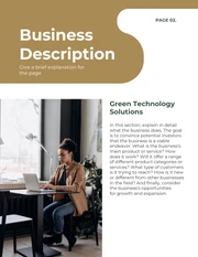 Green And Brown Modern Playful Rustic Business Succession Plan - Página 3