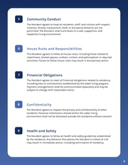 Sober Living Contract Template - Página 2