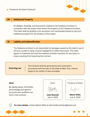 Freelance Architect Contract Template - page 5