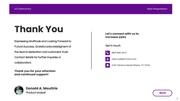 Purple and White Minimalist Clean Data Presentation - Page 5