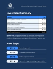 Business Intelligence Proposal Template - صفحة 5
