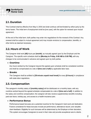 Caregiver Employment Contract Template - Pagina 2