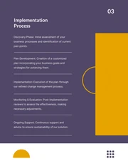 Grey And Purple Pattern Abstract Services Proposal - Page 3
