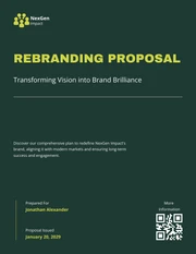 Rebranding Proposal - Page 1