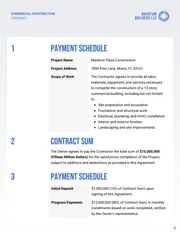 Commercial Construction Contract Template - Página 2