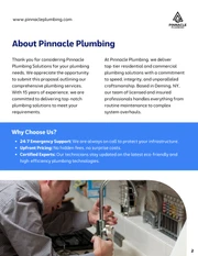 Commercial Plumbing Proposal Template - Seite 2
