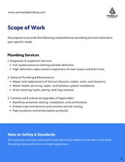 Commercial Plumbing Proposal Template - Seite 3